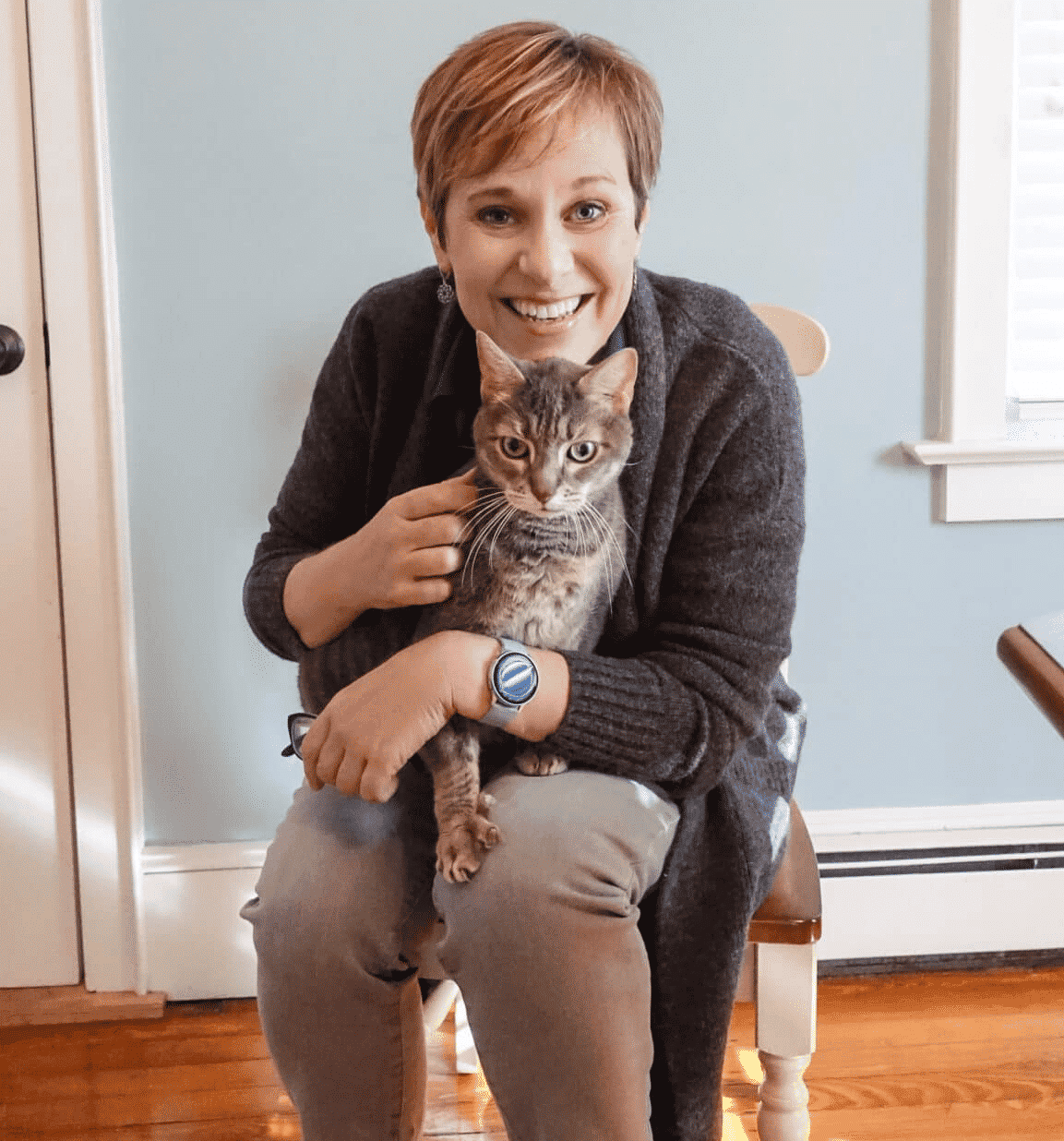 Jen-Singer-and-her-cat-Ben